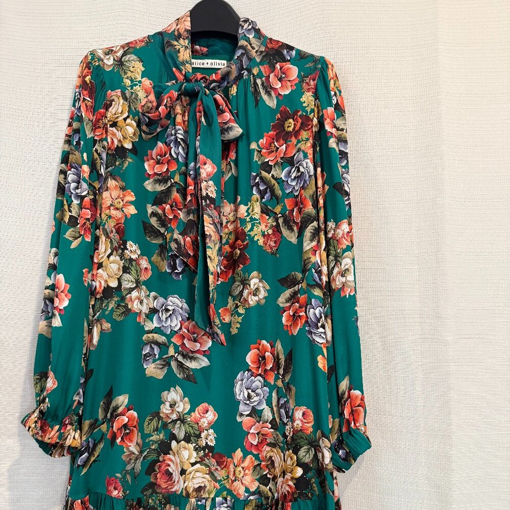 Alice and Olivia floral print M